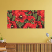 Mooi Floral Sketch Canvas (Insitu (Woonkamer))