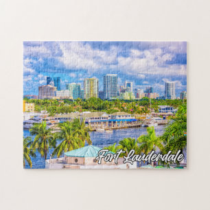 Mooi Fort Lauderdale, Florida, Verenigde Staten Legpuzzel
