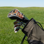 Mooi fotomeisje golfheadcover (Insitu)