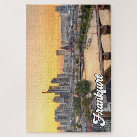 Mooi Frankfurt, Duitsland Legpuzzel (Verticaal)