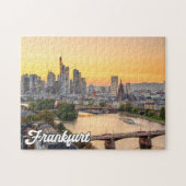 Mooi Frankfurt, Duitsland Legpuzzel (Horizontaal)
