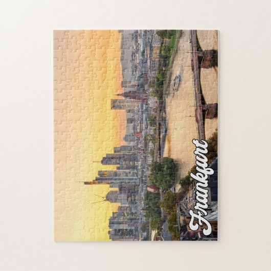 Mooi Frankfurt, Duitsland Legpuzzel (Verticaal)