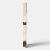 Mooi Frans Chateau in Sepia Tones Case-Mate iPhone Case (Achterkant / Rechts)