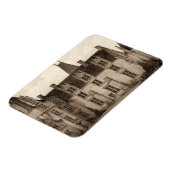 Mooi Frans Chateau in Sepia Tones Magneet (Linkerzijde)