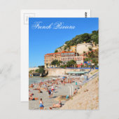 Mooi. Frans Riviera Briefkaart (Voorkant / Achterkant)