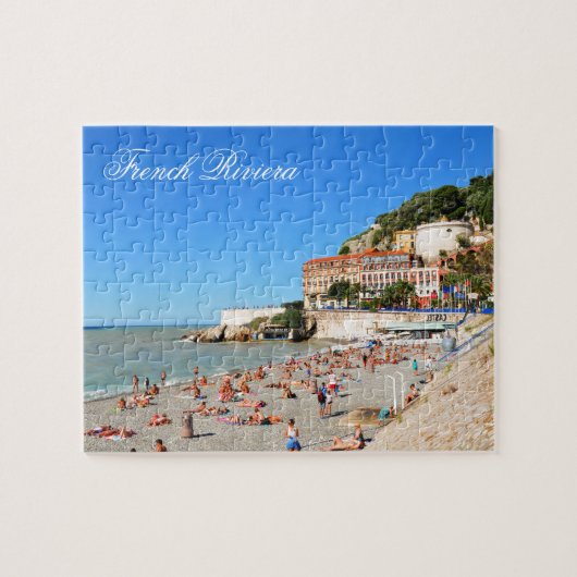 Mooi. Frans Riviera Legpuzzel (Horizontaal)