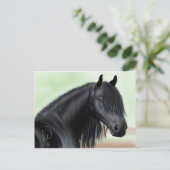 Mooi Friesian Briefkaart (Staand voorkant)