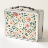 Mooi gebloemd met monogram (Voorkant)