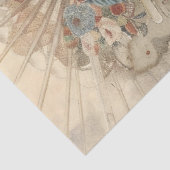 Mooi Geisha Portret Tissuepapier (Detail)