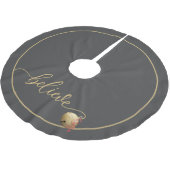 Mooi GELOOFschrift Kerstmis Jingle Bell Kerstboom Rok (Gekanteld)