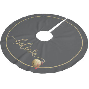 Mooi GELOOFschrift Kerstmis Jingle Bell Kerstboom Rok