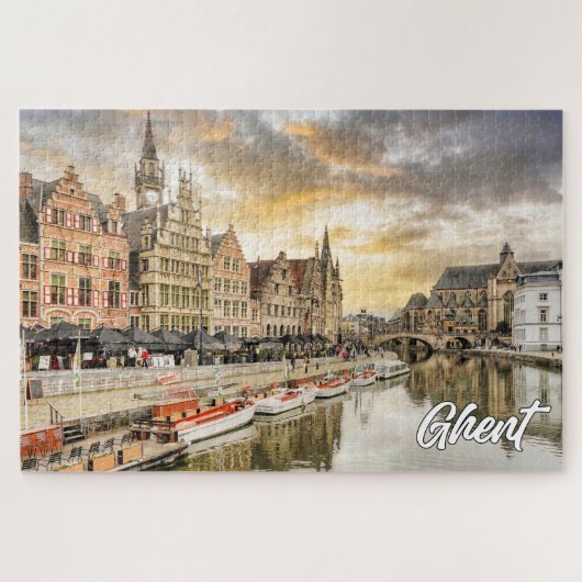 Mooi Gent, België Legpuzzel (Horizontaal)