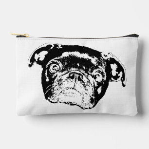 Mooi gevormde Pug Beauty-zak Etui
