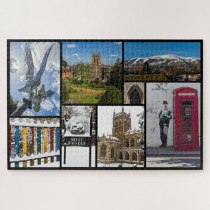 Mooi geweldig Malvern, Engeland Legpuzzel