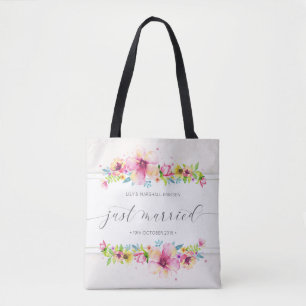 Mooi, gewoon gehuwd huwelijk   Canvas tas
