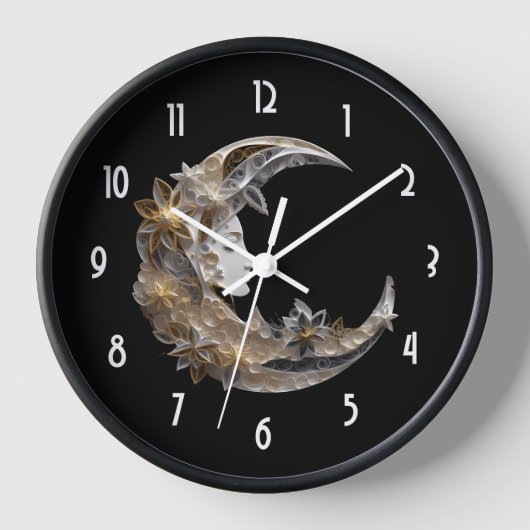 Mooi gezicht in de maan (Voorkant)