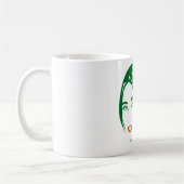 Mooi gezicht van de vrouw Koffie Mok (Links)