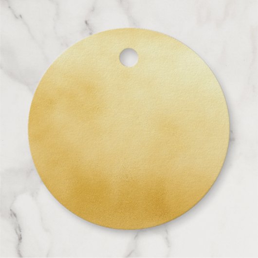 Mooi Gold Foil Bedankjes Labels (Achterkant)