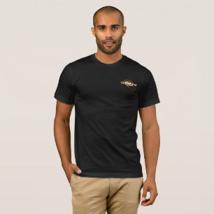 Mooi gouden oog van het horus symbool t-shirt