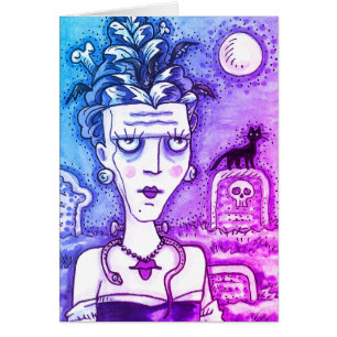 MOOI GRIEZELIG FRANKENELLA MONSTER, GRAVES Blank