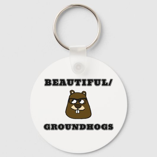 Mooi/Grondhogs Sleutelhanger (Voorkant)