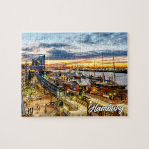 Mooi Hamburg, Duitsland Legpuzzel