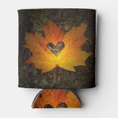 **MOOI HART IN DE AUTUM VAN DE LEAF** BLIKJESKOELER (Voorkant)