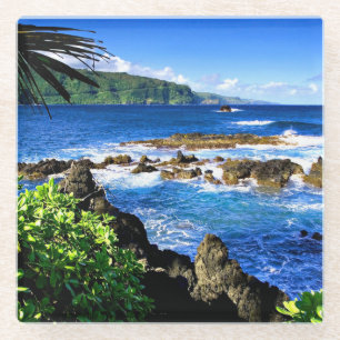 Mooi Hawaii Glazen Onderzetter