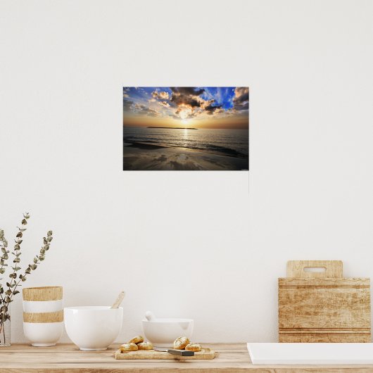 Mooi hemel poster (Keuken)