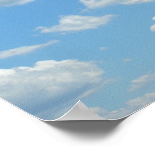 Mooi hemel poster (Hoek)