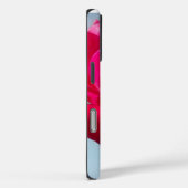 Mooi hemels Roos rood tegen blauw Case-Mate iPhone Case (Achterkant / Rechts)