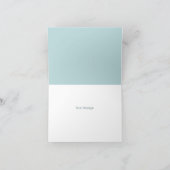 Mooi Hen & Kuikens Elk Gelegenheid Script 4 x 6 Bedankkaart (Binnen)