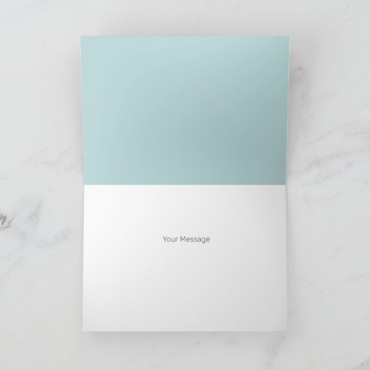 Mooi Hen & Kuikens Elk Gelegenheid Script 5 x 7 Bedankkaart (Binnen)