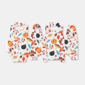 Mooi herfstpatroon - bedankdoosjes (Uitgevouwen)