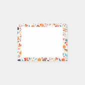 Mooi herfstpatroon - post-it® notes (Voorkant)