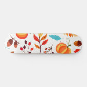 Mooi herfstpatroon skateboard (Horizontaal)