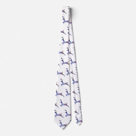 Mooi hert mandala kunst Stropdas (Voorkant)