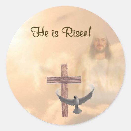 Mooi Hij is Risen! Stickers (Voorkant)