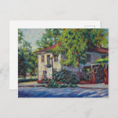 Mooi historisch huis in New Harmony Indiana Briefkaart (Voorkant / Achterkant)