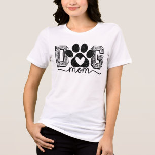 Mooi Hond Moeder Tri-Blend Shirt