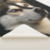 Mooi Husky Sierkussen Sherpa Deken (3/4)