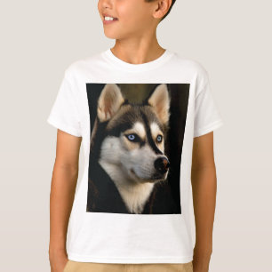 Mooi Husky Sierkussen T-shirt