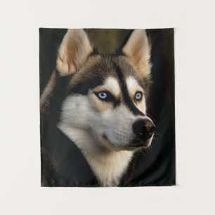 Mooi Husky Sierkussen Wandkleed