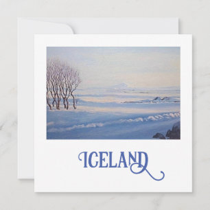 Mooi IJslands landschap fine art kaart