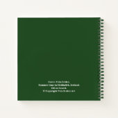 Mooi IJslands landschap olieverfschilderij beelden Notitieboek (Achterkant)