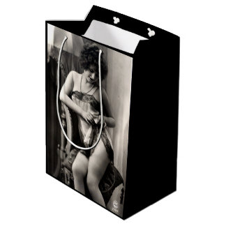 Mooi in Kant Erotica Sexy Pin-Up Girl Medium Cadeauzakje