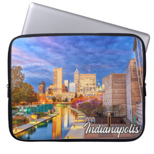Mooi Indianapolis, Indiana, Verenigde Staten Laptop Sleeve