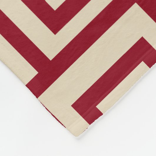 Mooi Inka Geometric Pattern Fleece Deken (Hoek)