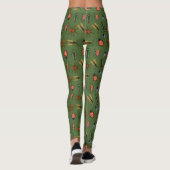 Mooi Insects-patroon Leggings (Achterkant)