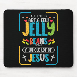 Mooi Jesus Tiener Leuk Christelijk Jelly Bean Snoe Muismat
